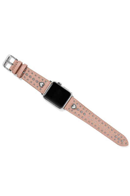 PRETTY TOUGH HEART WATCH BAND IN PINK SAND