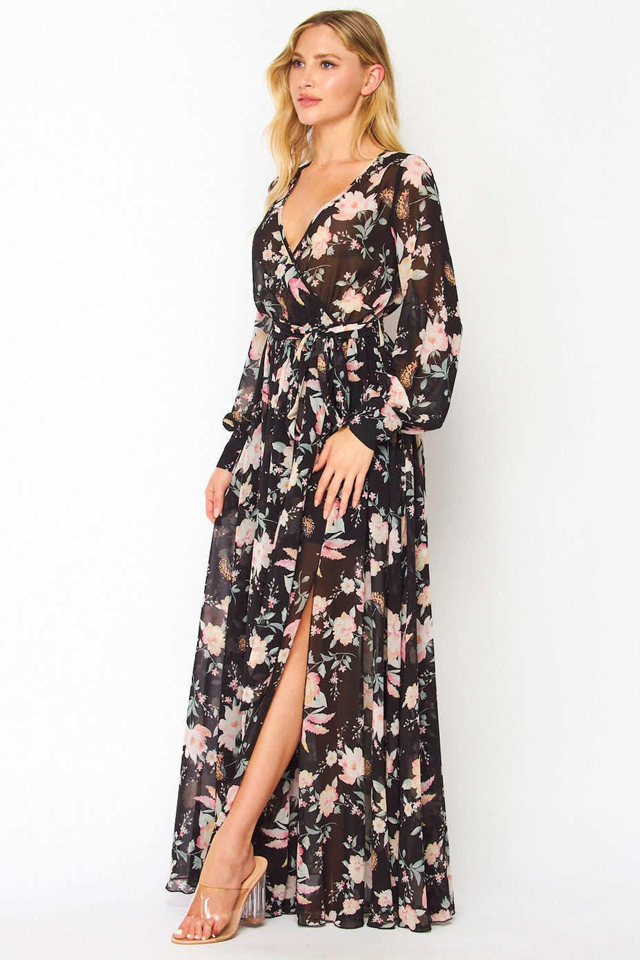 BLACK FLORAL MAXI DRESS – The Spruced Goose Boutique & Gifts
